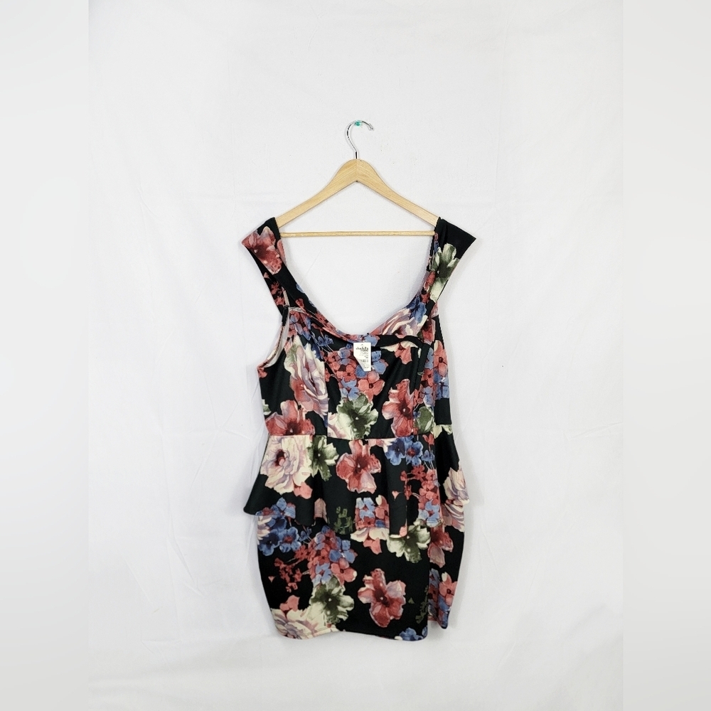 NWT 3X Charlotte Russe floral dress